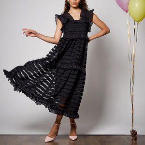 Sister Jane Ruffle Rumba Dress - Medium NWT